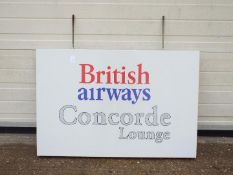 Concorde Interest - A vintage, double sided,