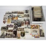 Deltiology - In excess of 600 largely earlier period UK cards with some foreign and subjects.