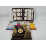 Philately - London 2012 Team GB Gold Medal Winners Stamp Collection Official Compendium and a