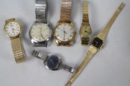 A collection of wrist watches to include Everite, Sekonda and similar.