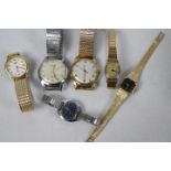 A collection of wrist watches to include Everite, Sekonda and similar.