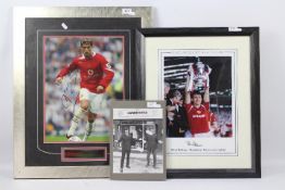Photographic displays relating to Manchester United to include Cristiano Ronaldo,