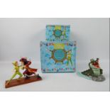 Royal Doulton - Two boxed Peter Pan Disney Showcase figures comprising Tic Toc Crocodile and The