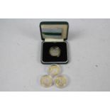 Silver Coins - Four silver proof £2 coins comprising 1998,