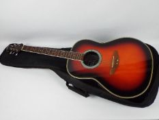 Applause Summit series accoustic 6-string guitar # AE21 in soft case