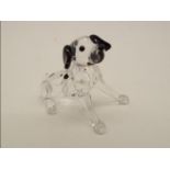 Swarovski Crystal - a Dog, boxed with internal packaging,