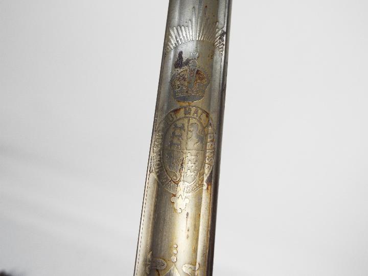 A George VI 1897 pattern Royal Engineers officer's sword, - Image 10 of 16