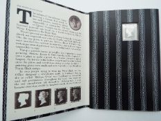 Penny Black - a Royal Mail 2003 silver ingot 'Penny Black' issued in a limited edition wallet,
