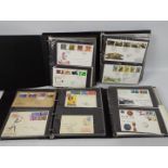 Philately - Four albums of First Day Covers, one containing covers dating between 1948 and 1968,
