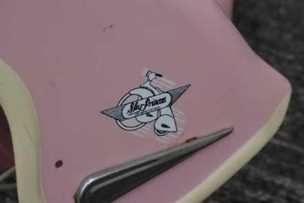 Airflow Collectibles - A vintage 1930s style AFC Sky Princess tricycle in pink. - Image 5 of 6