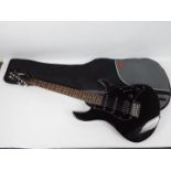 Yamaha 6-string electric solid guitar EG112C2, black body,