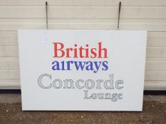 Concorde Interest - A vintage, double sided,