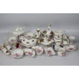 A collection of Royal Crown Derby, Derby Posies pattern ceramics and Royal Albert Old Country Roses.