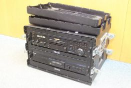 JVC - Sony - EMS - Video CD Player - MiniDisk Deck - EMS 8U Case.