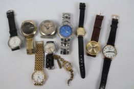 A collection of wrist watches to include Sekonda, Timex,