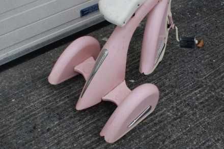 Airflow Collectibles - A vintage 1930s style AFC Sky Princess tricycle in pink. - Image 4 of 6