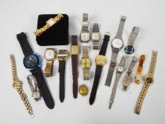 A varied collection of wrist watches