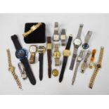 A varied collection of wrist watches