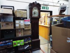 A fine quality, late 18th century, mahogany-cased, eight-day Liverpool longcase clock,