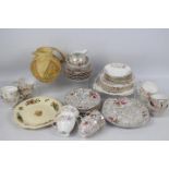 Tea wares to include Tuscan China, a Kensington Ware Gothic pattern jug and other.