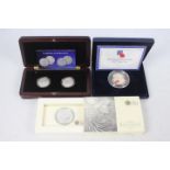 Silver Coins - A 2010 one ounce fine silver Britannia coin,