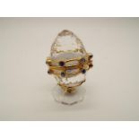 Swarovski Crystal - Memories, Secrets - an Egg opening to reveal assorted crystals within,