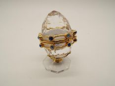 Swarovski Crystal - Memories, Secrets - an Egg opening to reveal assorted crystals within,