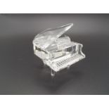 Swarovski Crystal - a Grand Piano, approx 7.