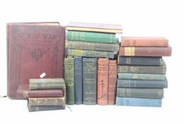 A collection of antique and later books.