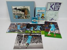 Manchester City Football Club - Lot to include ephemera, print, photographic prints and similar.