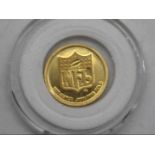 American Football / NFL Interest - A rare 1/20 oz (1.55 grams) .