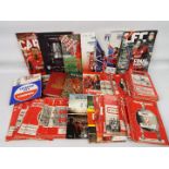 A collection of match day programmes and publications relating to Liverpool Football Club,