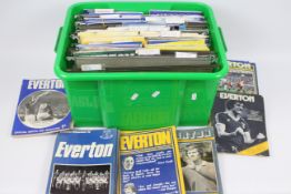 Everton Football Club - A good collection of programmes, 1969/1970 season and later.