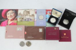 Silver Coins - Lot to include a silver proof 1981 Charles and Diana Wedding Crown,