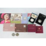 Silver Coins - Lot to include a silver proof 1981 Charles and Diana Wedding Crown,