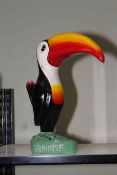 Guinness Toucan, 39cm high.