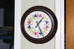 R A F bakelite wall clock.