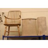 Windsor stick back elbow chair,