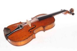 Antique Hopf violin.