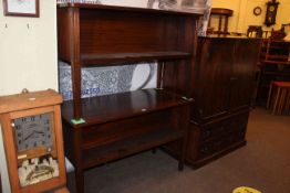 Next two door entertainment cabinet and hostess trolley (2).