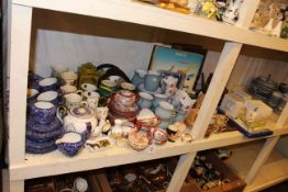 Ringtons Chintz design, Denby, Oriental tea sets, vinyls, metalwares, etc.