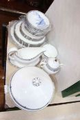 Wedgwood Amherst dinner china, twenty six pieces including tureen.