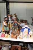 Royal Doulton 'Cavalier' Doulton 'Dream Weaver', Doulton 'Sarah' and other porcelain figurines.