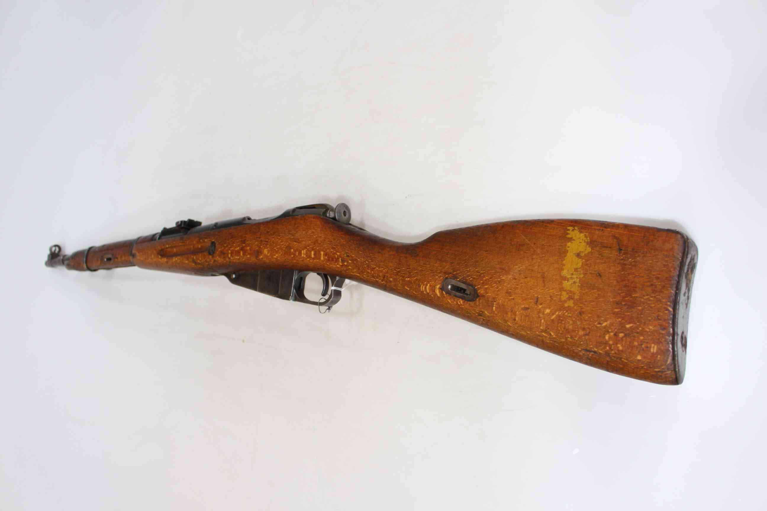 WITHDRAWN Soviet Union bold action Mosin-Nagant rifle with fixed bayonet.