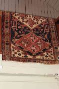 Antique Persian Heriz runner 3.15 by 1.10.