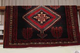 Persian design rug 2.60 by 1.50.