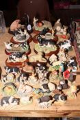 Collection of Border Fine Art figurines (37).