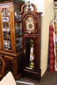 Modern 31 day longcase clock.