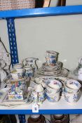 Collection of Mason's Regency teaware and other china.