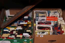 Collection of Diecast model vehicles including Dinky, Saico, etc.